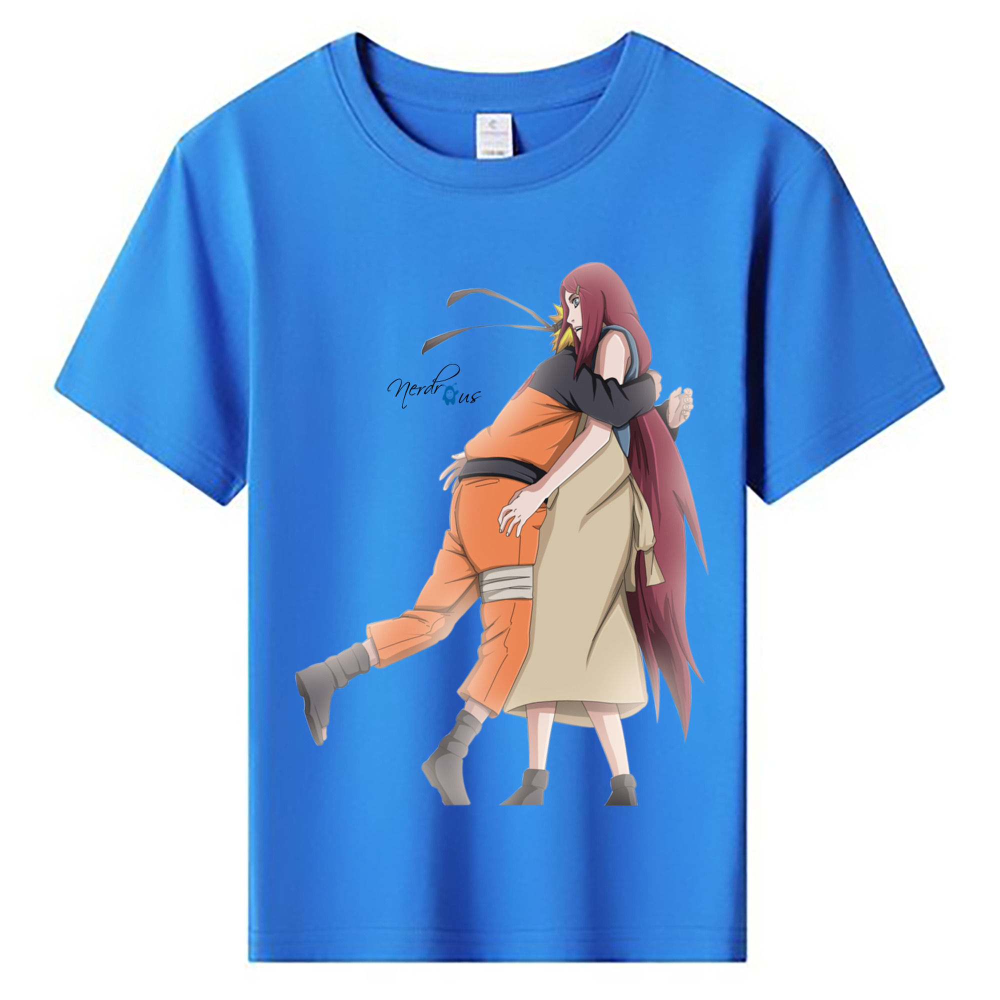 （画像用） NARUTO -ナルト- うずまき ナルト Uzumaki Naruto 綿100％キッズTシャツ（フロントプリント）